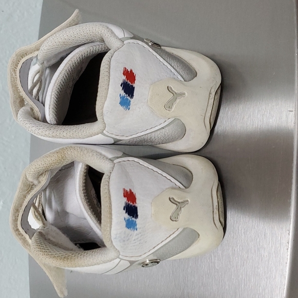 Pumma drift cat  BMW childe us 12c  UK 11 withe & metalic - Picture 2 of 6